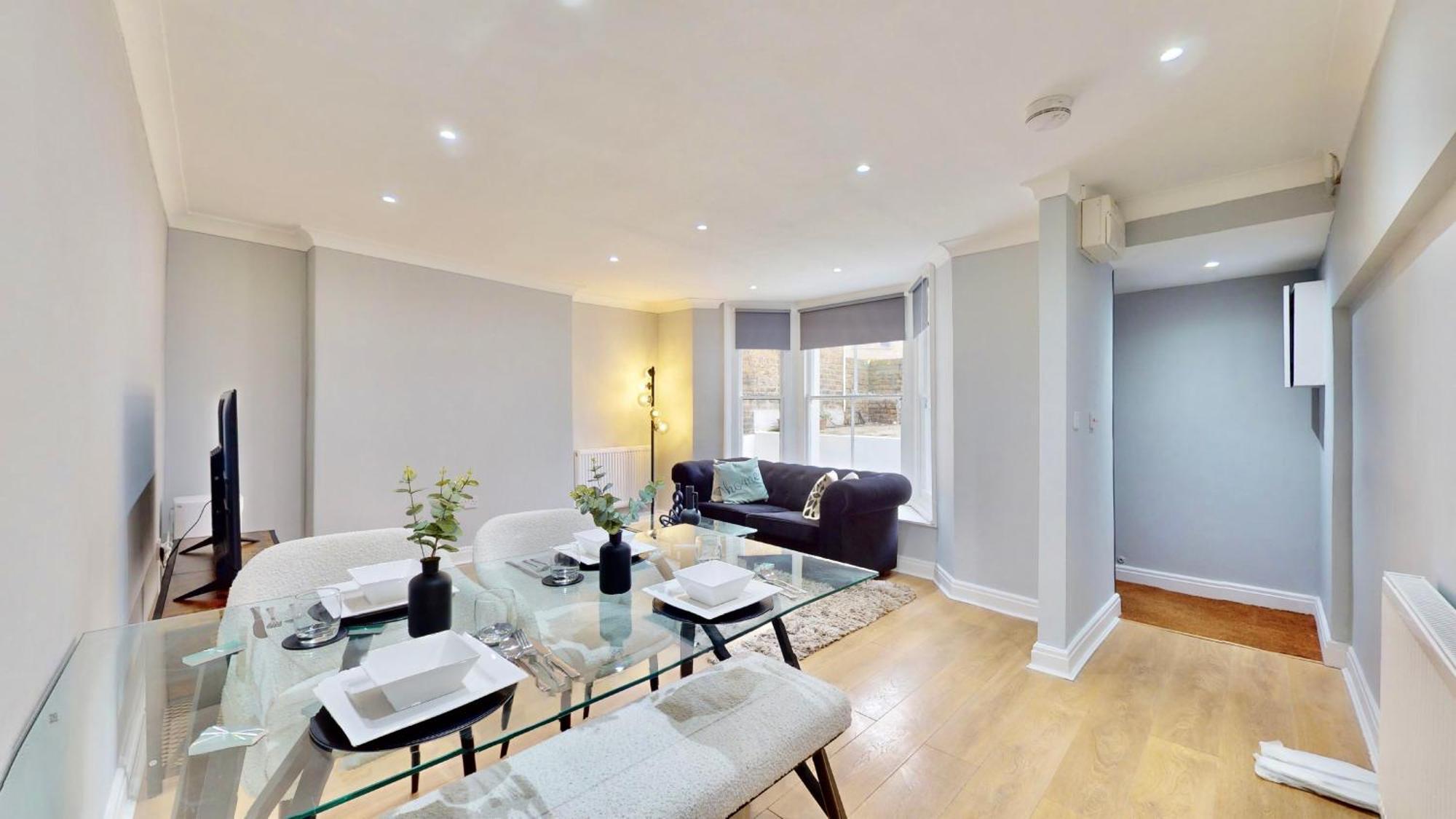 Apartmán Tube & Notting Hill Nearby - Garden Flat Haven Londýn Exteriér fotografie
